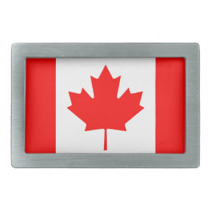 Flag of Canada Belt Buckle