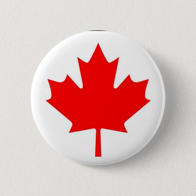 Flag of Canada Button (Front)
