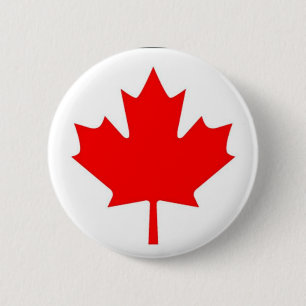 Flag of Canada Button