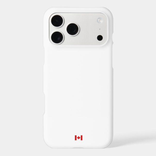 Flag of Canada – Canadian Maple Leaf iPhone Case (Back)