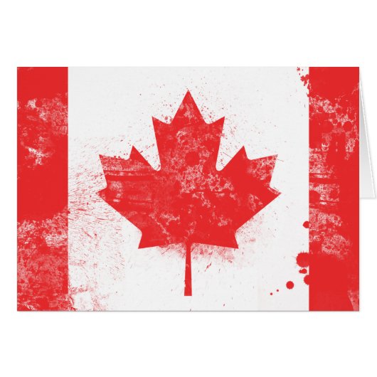 Flag of Canada Cards (Front Horizontal)
