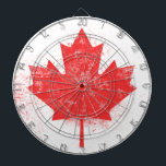 Flag of Canada Dart Board<br><div class="desc">Flag of Canada</div>