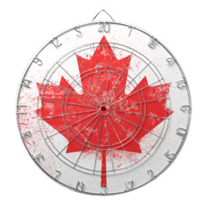 Flag of Canada Dart Board