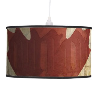 Flag of Canada / Grunge... Ceiling Lamp