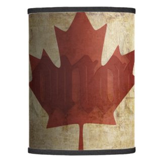 Flag of Canada / Grunge... Lamp Shade