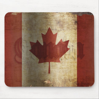 Flag of Canada / Grunge... Mouse Pad