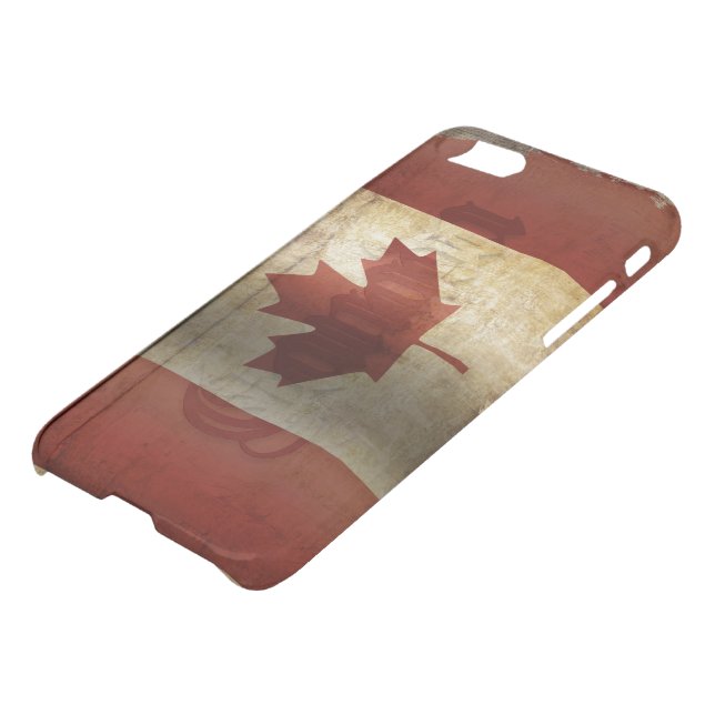 Flag of Canada / Grunge... Uncommon iPhone Case (Bottom)