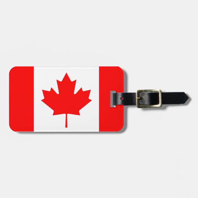 Flag of Canada Luggage Tag (Front Horizontal)