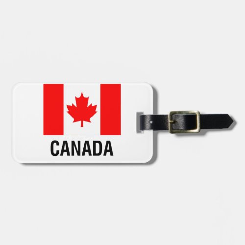 FLAG  of CANADA Luggage Tag