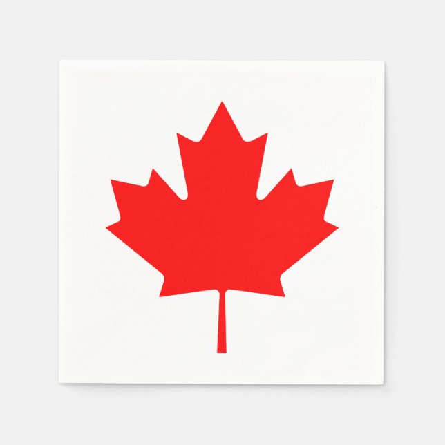 Flag of Canada Napkins (Front)