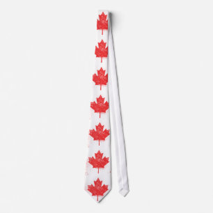 Flag of Canada Neck Tie