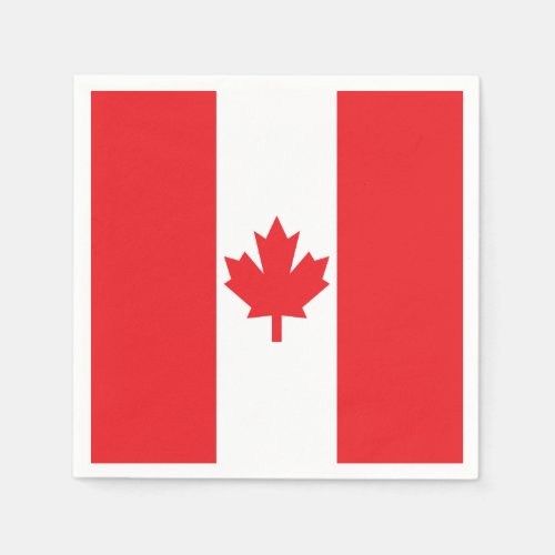 Flag of Canada Paper Napkins