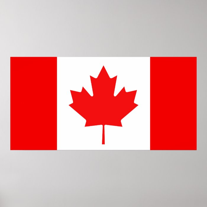 Flag of Canada Poster