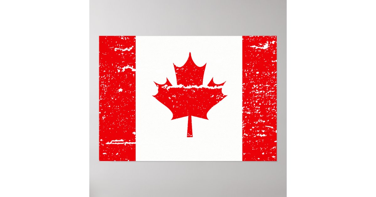 FLAG OF CANADA POSTER | Zazzle