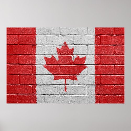 Flag of Canada Poster