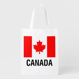 FLAG of CANADA Reusable Grocery Bag