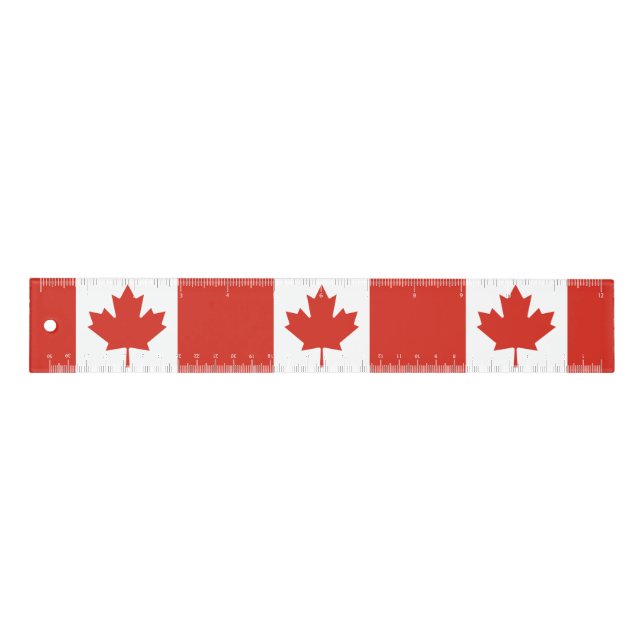 Flag of Canada Ruler (Front)