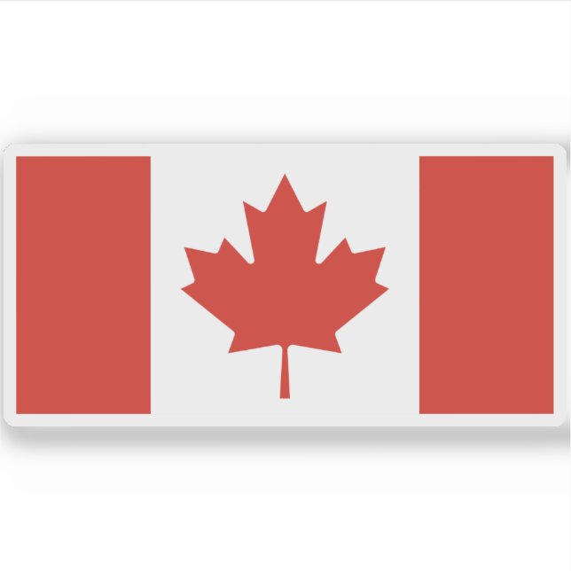 Flag of Canada Sticker (Front)
