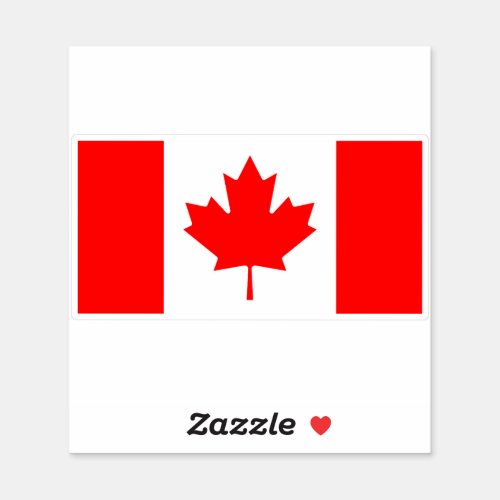 Flag of Canada Sticker