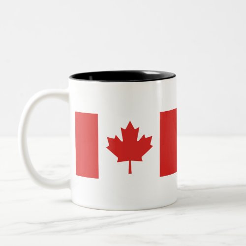 Flag of Canada Two_Tone Coffee Mug