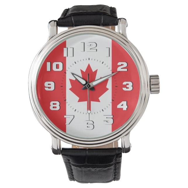 Flag of Canada Watch (Front)