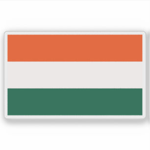 Flag of canton of Guatuso, Costa Rica Sticker