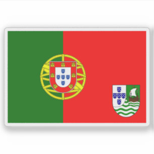 Flag of Cape Verde (Cabo Verde, 1965 proposal) Sticker