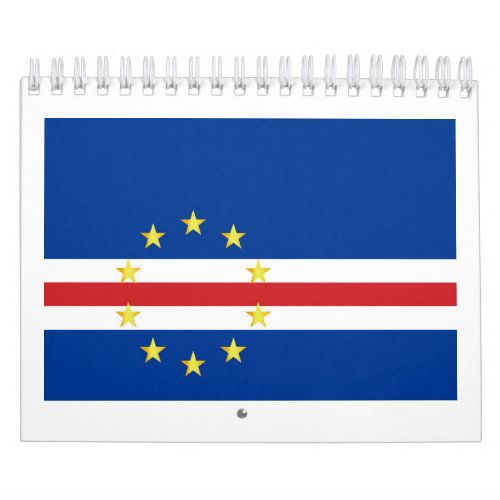 Flag Of Cape Verde Calendar