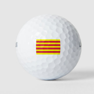 Flag of Catalonia Golf Balls