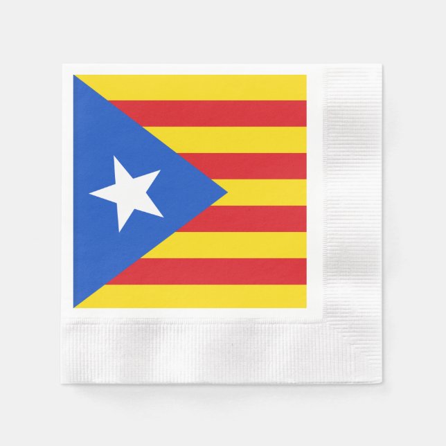 Flag of Catalonia Paper Napkins (Front)