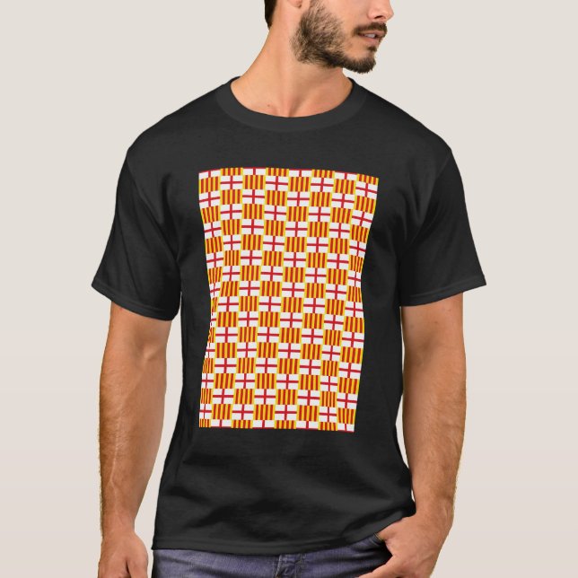 Flag of Cataluña T-Shirt (Front)