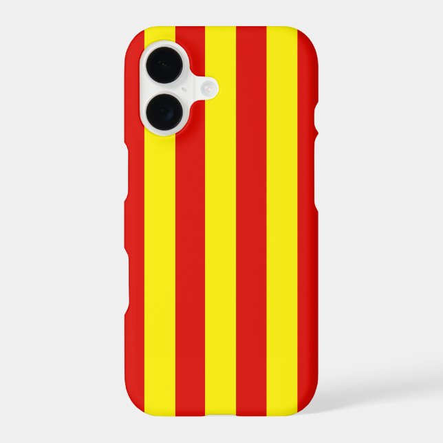 Flag of Catalunya Iphone Case (Back)