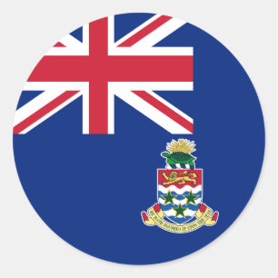 Flag of Cayman Islands Classic Round Sticker