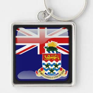 Flag of Cayman Islands Keychain