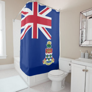 Flag of Cayman Islands Shower Curtain