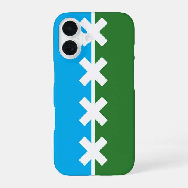 Flag of Cedar Park, Texas Iphone Case (Back)