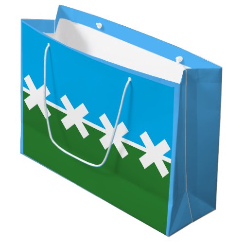 Flag of Cedar Park Texas Large Gift Bag