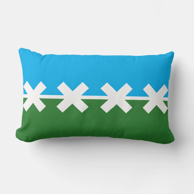 Flag of Cedar Park, Texas Lumbar Pillow (Front)