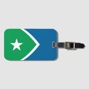 Flag of Cedar Rapids, Iowa Luggage Tag