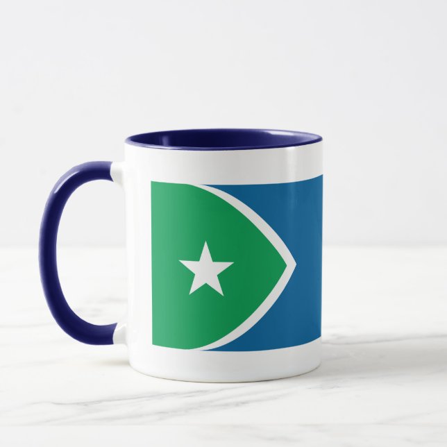 Flag of Cedar Rapids, Iowa Mug (Left)