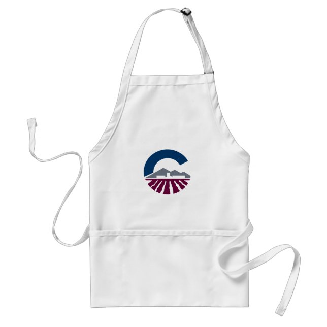 Flag of Chandler, Arizona Adult Apron (Front)