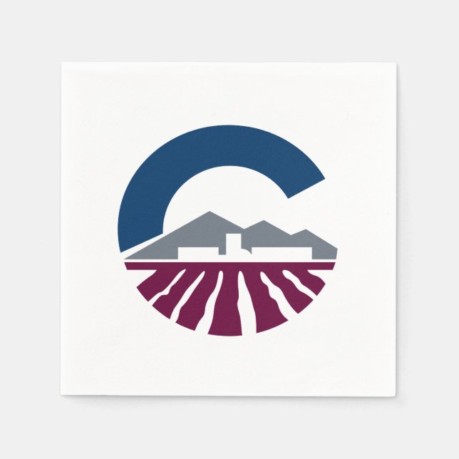 Flag of Chandler, Arizona Napkins (Front)