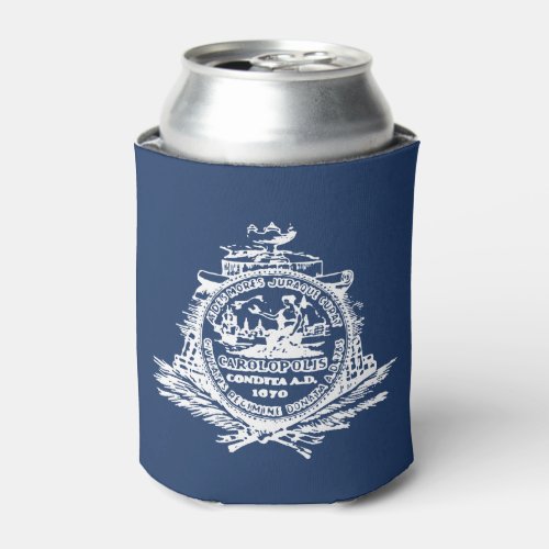 Flag of Charleston South Carolina Can Cooler