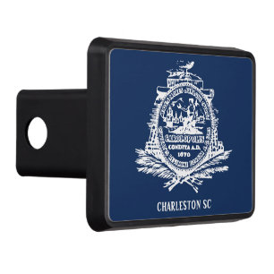Flag of Charleston, South Carolina Hitch Cover