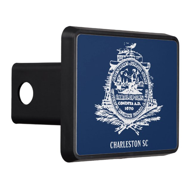Flag of Charleston, South Carolina Hitch Cover (Right)