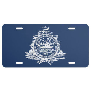 Flag of Charleston, South Carolina License Plate