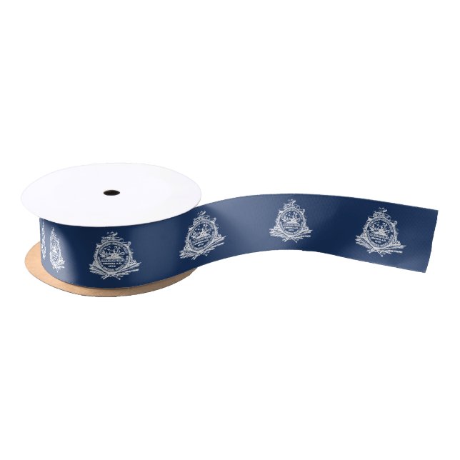 Flag of Charleston, South Carolina Satin Ribbon (Spool)
