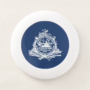 Flag of Charleston, South Carolina Wham-O Frisbee