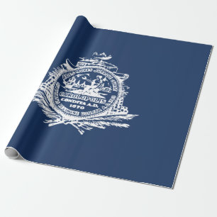 Flag of Charleston (South Carolina) Wrapping Paper