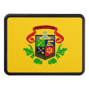 Flag of Charleston, West Virginia Hitch Cover